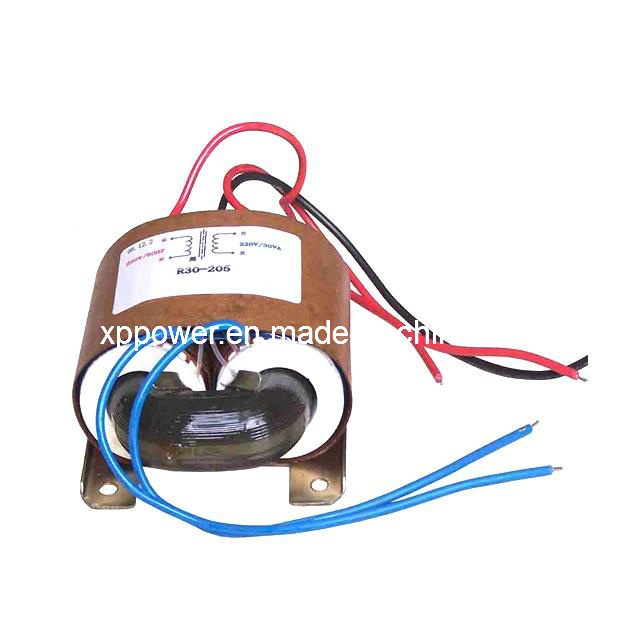 RoHS/ISO9001 R-Type Single-Phase Switching Power Transformer (XP-PT-R30)