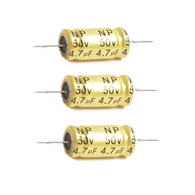 Bi-Polar Axial Aluminum Capacitor 105c