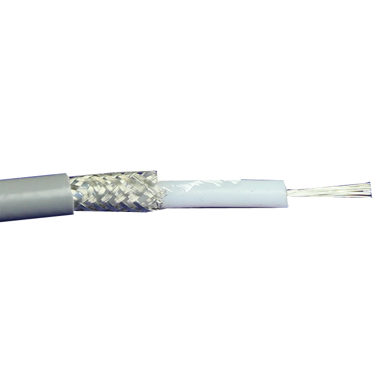 Single-Core Double Layer Silicone Braided Shield Wire