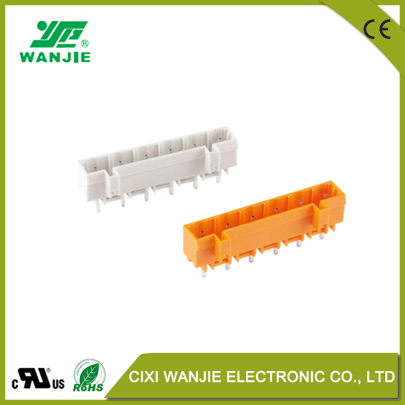 PCB Spring Terminal Block Wj0602/0702-01xx, Pitch 7.5/7.62mm