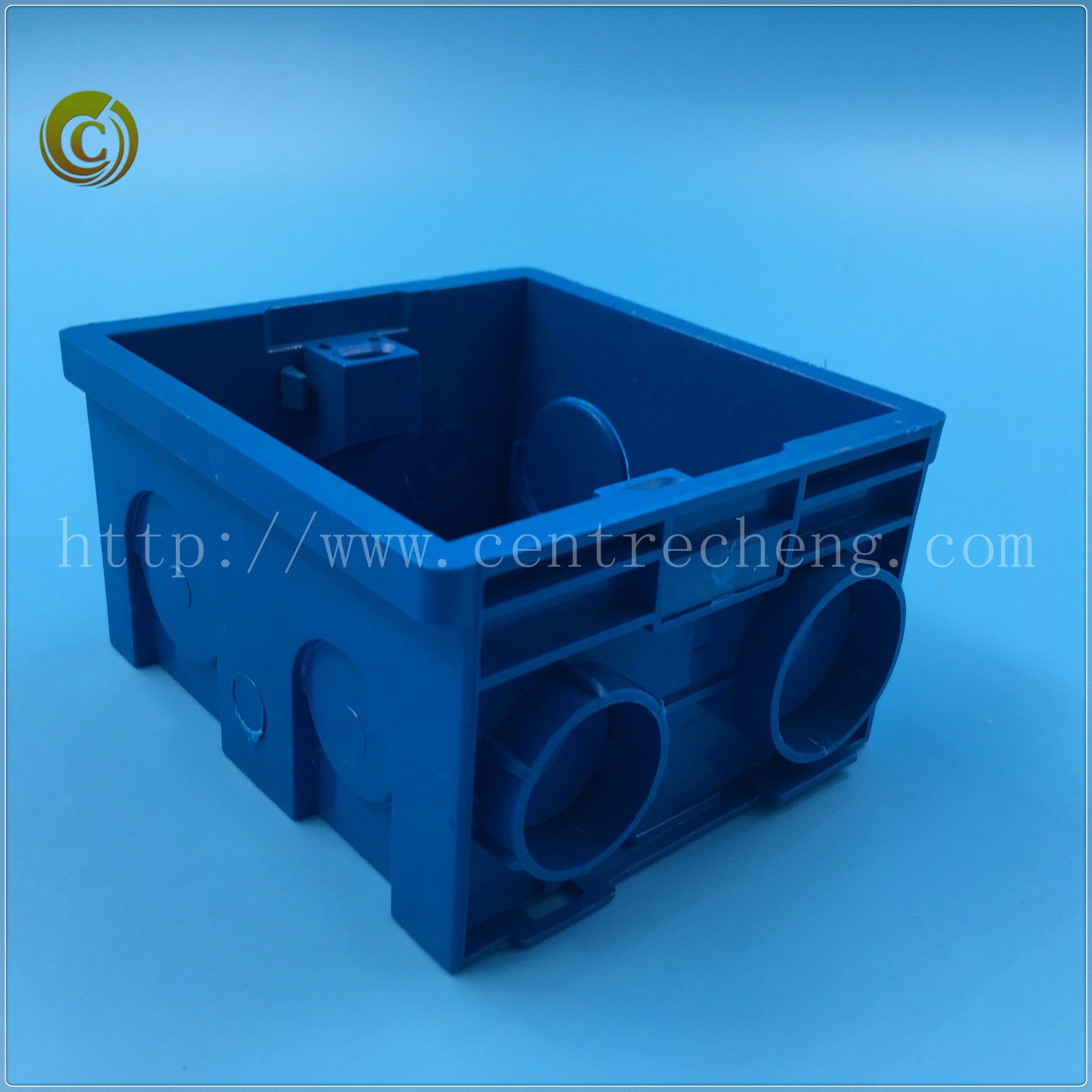 blue PVC Electrical Wall Mount Switch Box