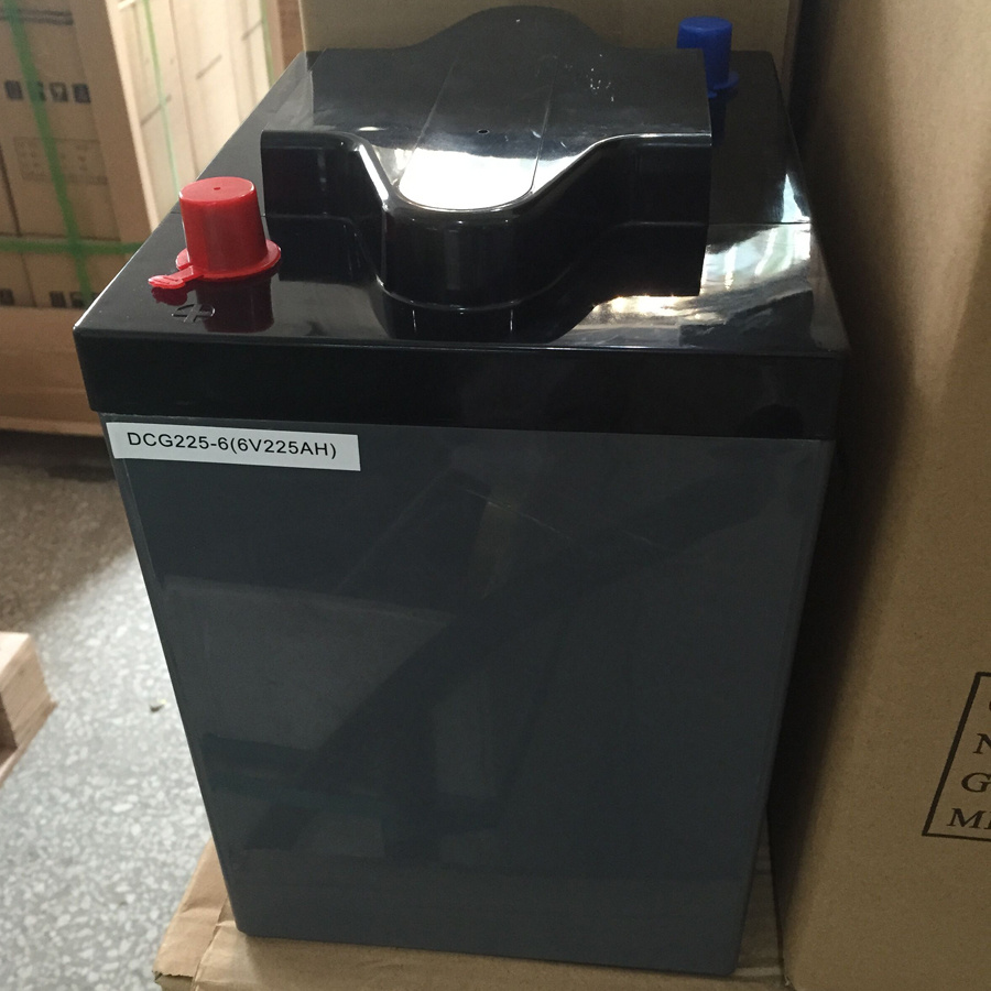 6V 220ah Deep Cycle Traction Battery Sweeper Battery