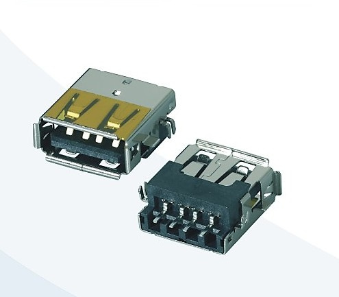 Female Connector USB2.0 AF Reverse SMT Type
