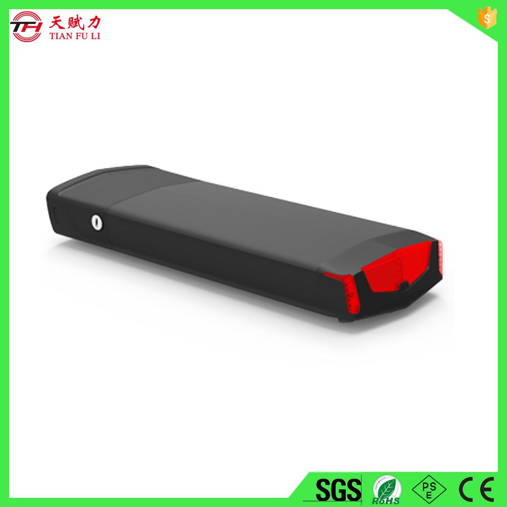 Oblong Shape Lithium Ion Battery 36V E-Bike Battery Pack