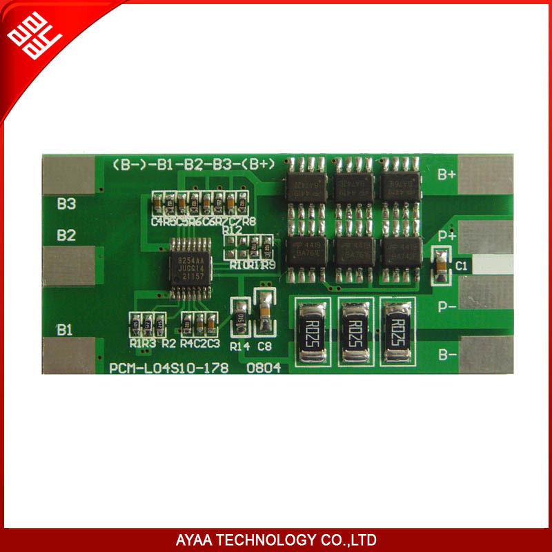BMS Equipment 48V for 4s LiFePO4 Battery