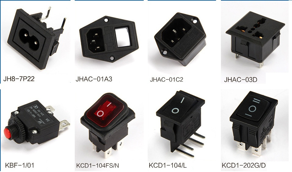 Illuminated Mini Rocker Switch Waterproof Rocker Switch