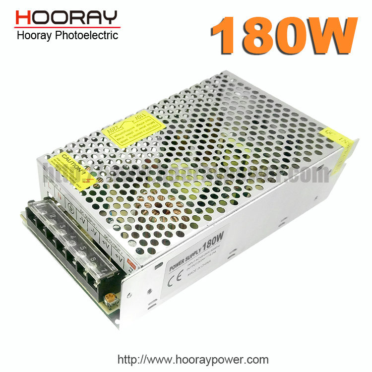 12V 15A 24V7.5A CCTV Power Supply High Efficiency Single Output 180W LED Switching Power Supply