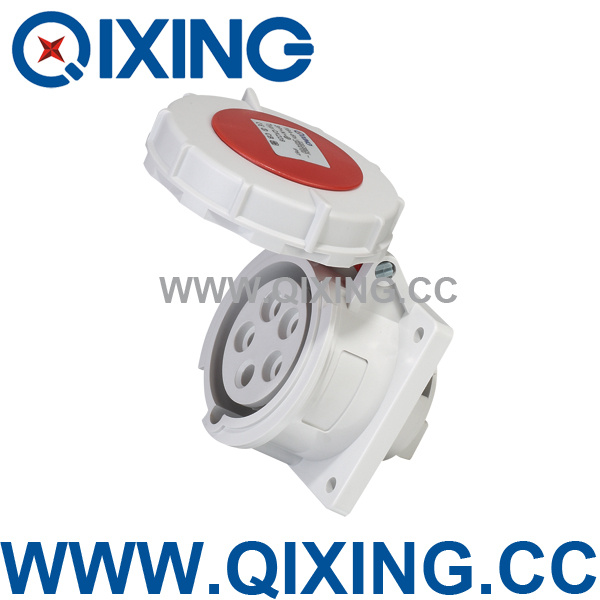 Industrial Straight Panel Socket (QX228)