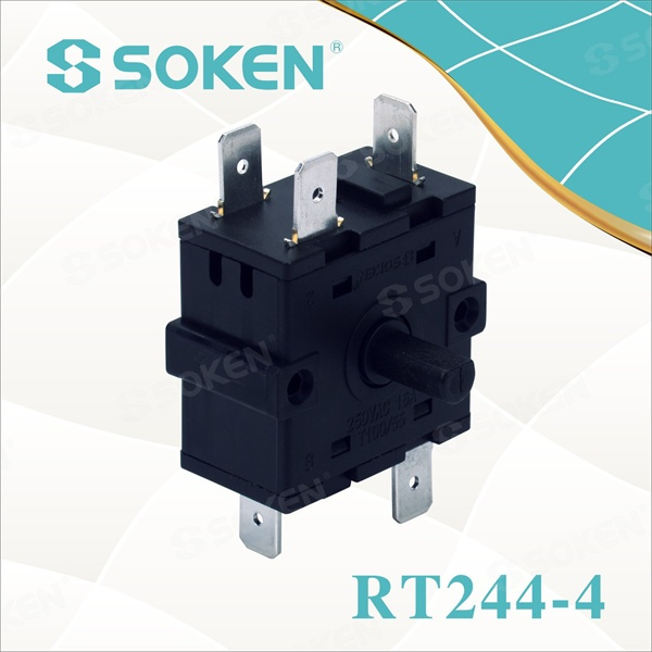 Fan Rotary Switch with 6 Pins (RT244-4)