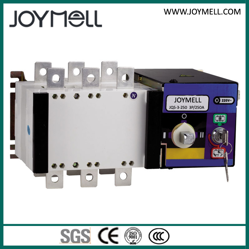 Electric 3p 4p 250A ATS Switch