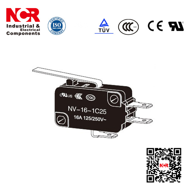 Reliable Basic Microswitch RoHS UL Hinge Lever V Omron