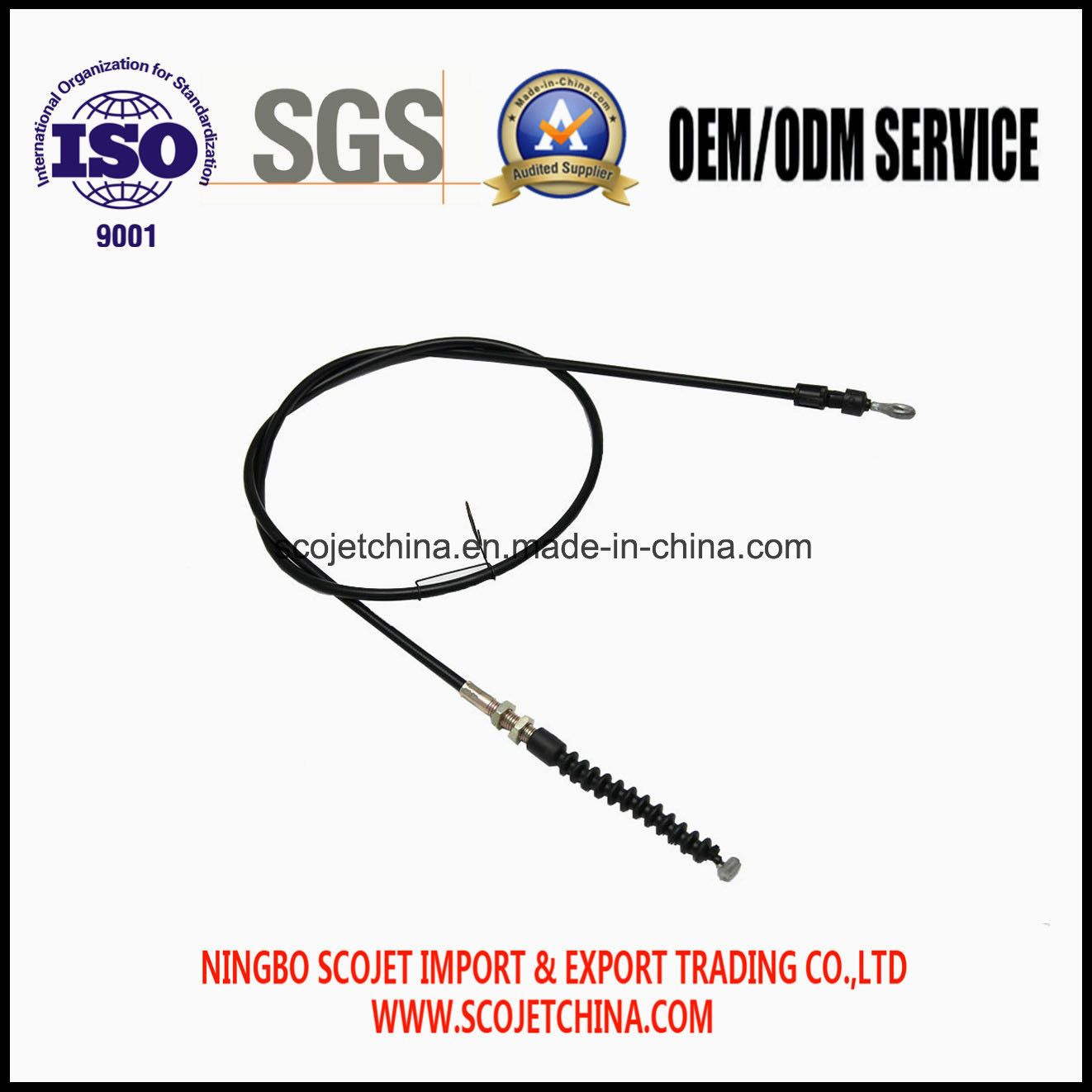 Customized Control Cable Over Rubber Bellow