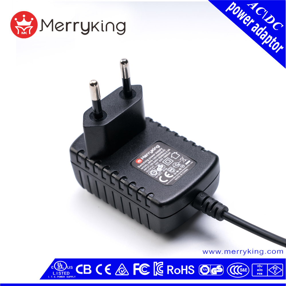AC DC Power Supply Adapter 24V 0.5A Ce Adaptor