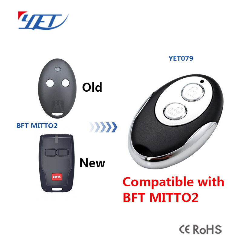 Hot Sale Compatible with Original Bft Garage Door Remote Control 433.92MHz