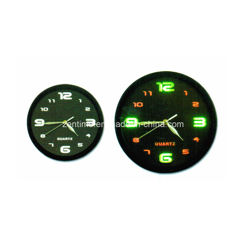 Decorative Electric LED Luminous Quartz Analog Clock