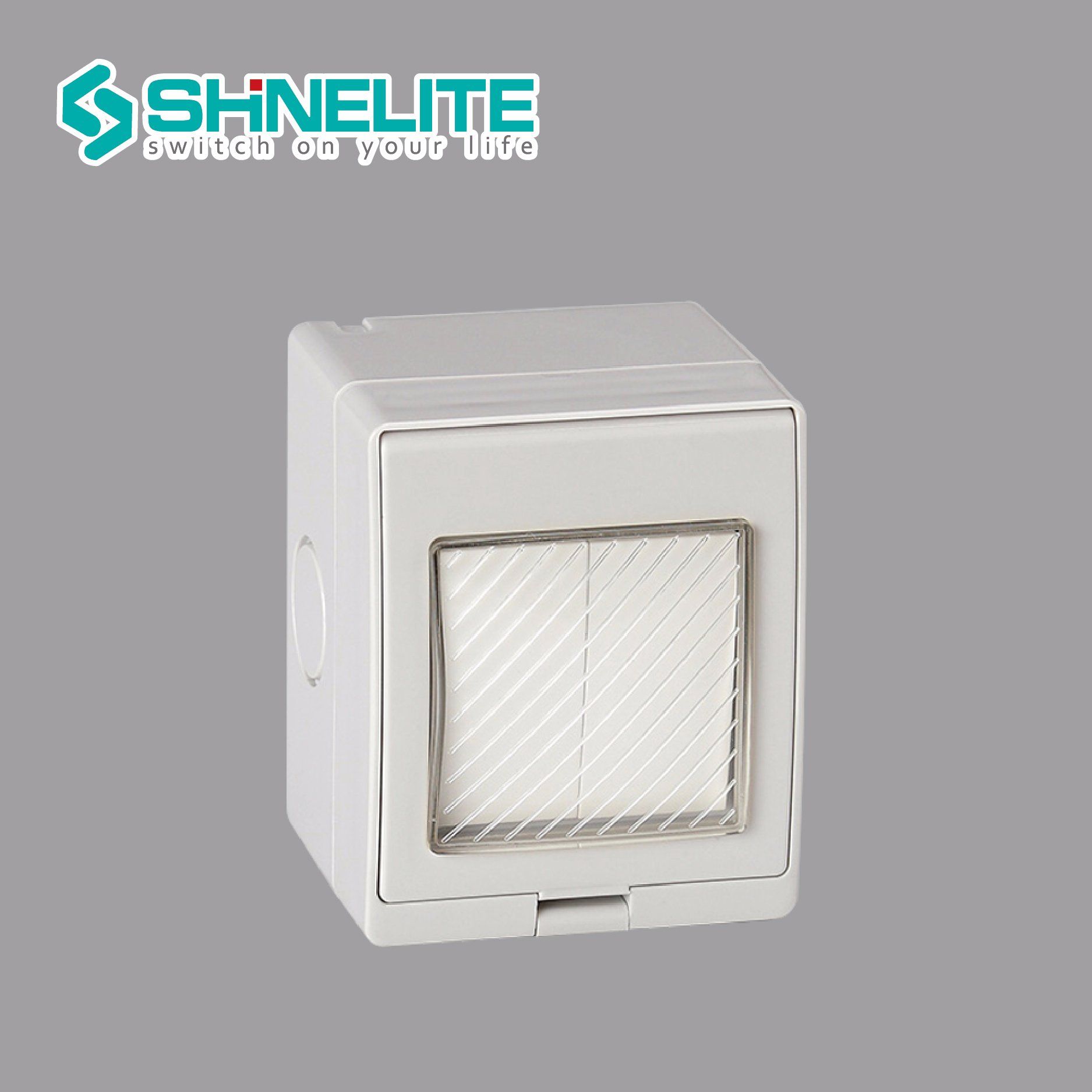 IP55 Waterproof 2 Gang Wall Switch Good Quality