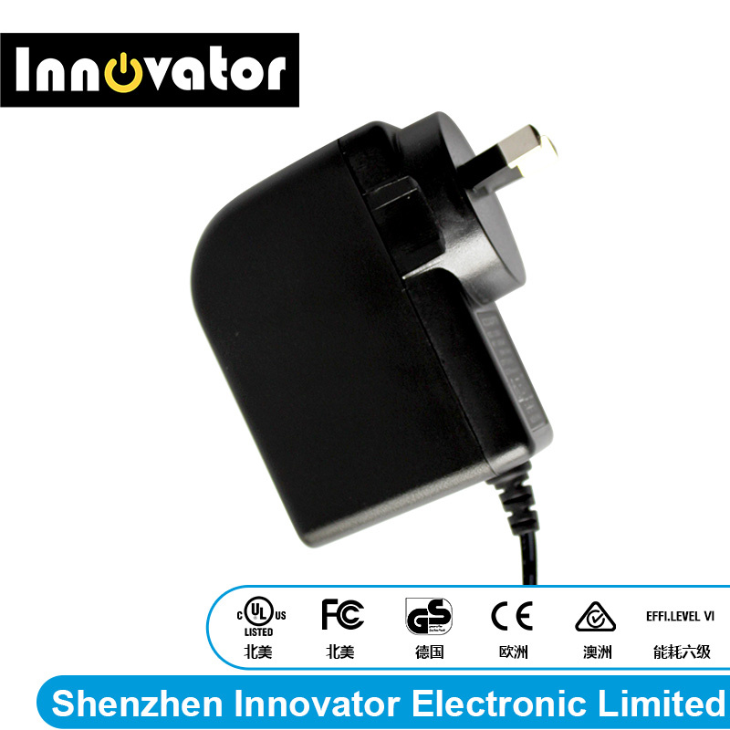 New Style 12V 2A 24W Wallmount Type AC/DC Adapter, Certified by Rcm