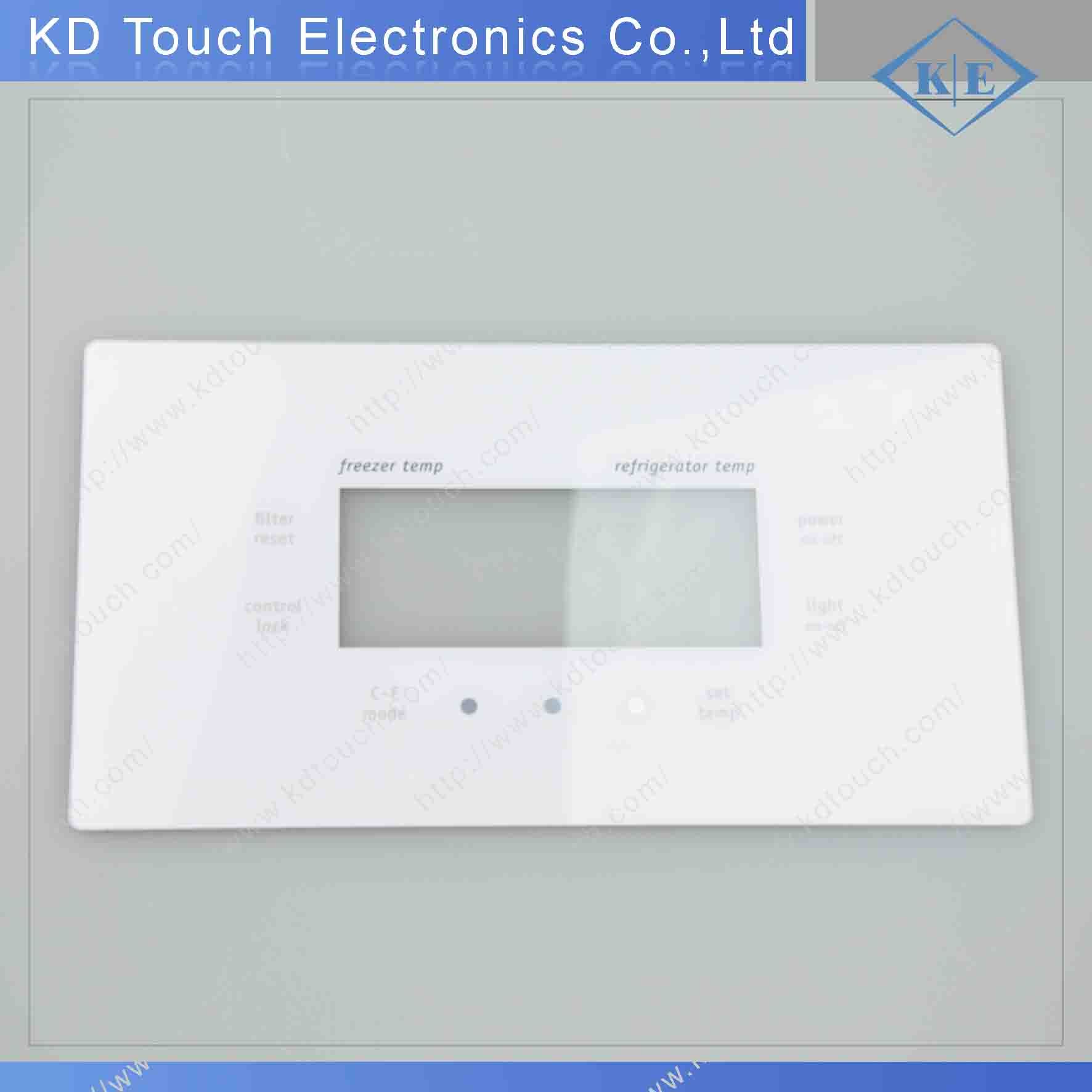 Ge LED Membrane PC Overlay Control Panel with Adhesive