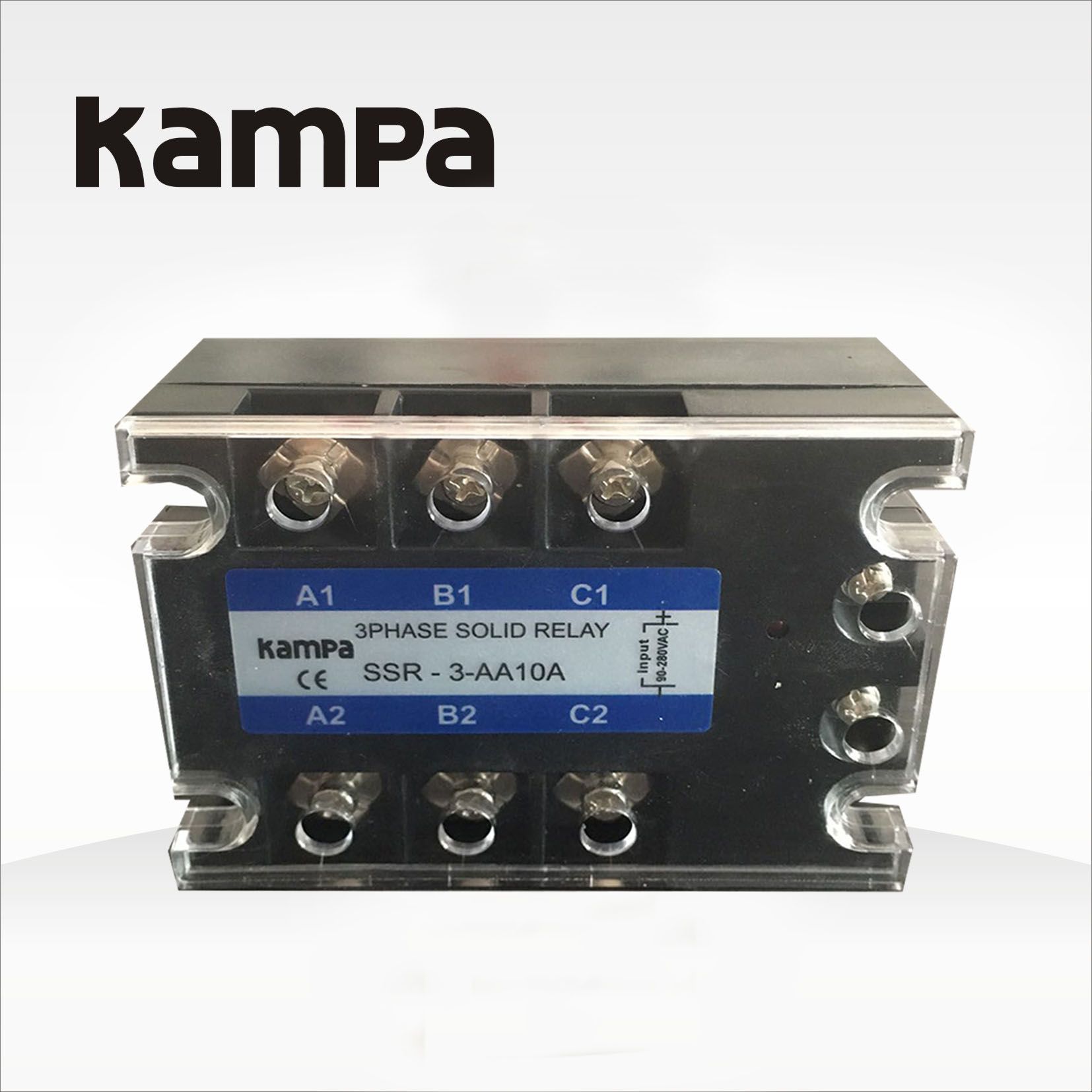 10AA 3 Phase 220V AC Relay Solid State SSR Relays