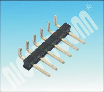 pH: 1.27mm Single Row Right Angle Connector Pin Header