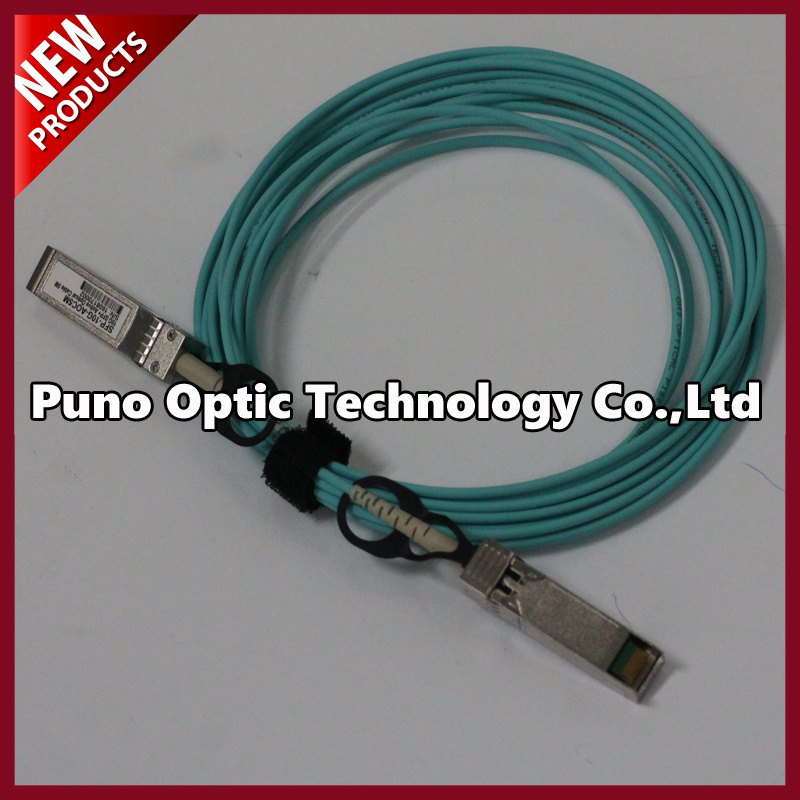 10 Foot MPO to MPO Fiber Optic Cable 8 Aqua Trunk OFNR Plenum Cable Polarity B