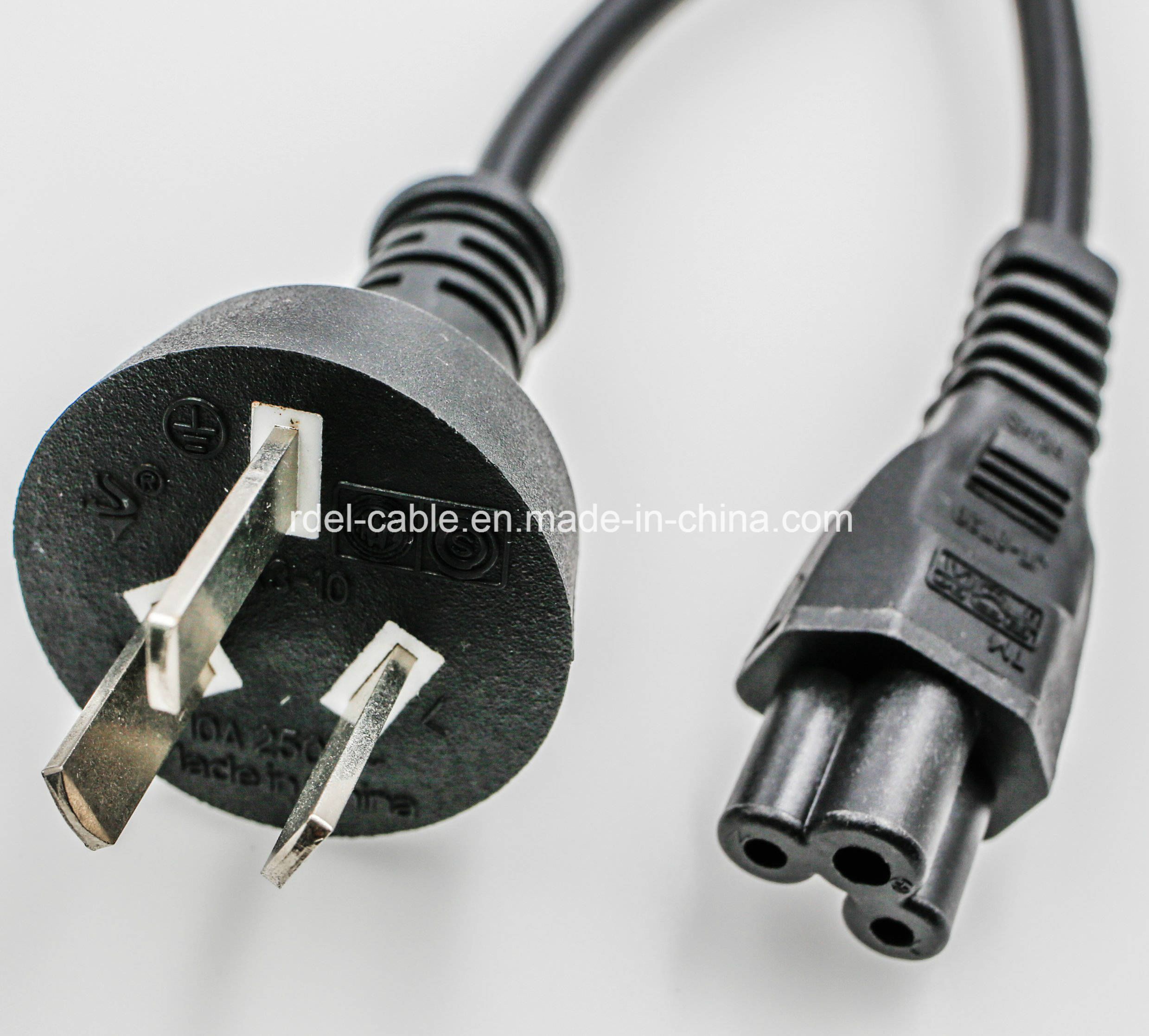 Iram 2073 Argentina AC Power Cord 3 Pin IEC C5 with H05VV F Wire