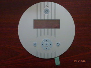 Round Pet / PC Metal Dome Membrane Switch Touch Panel with 3m468 Adhesive