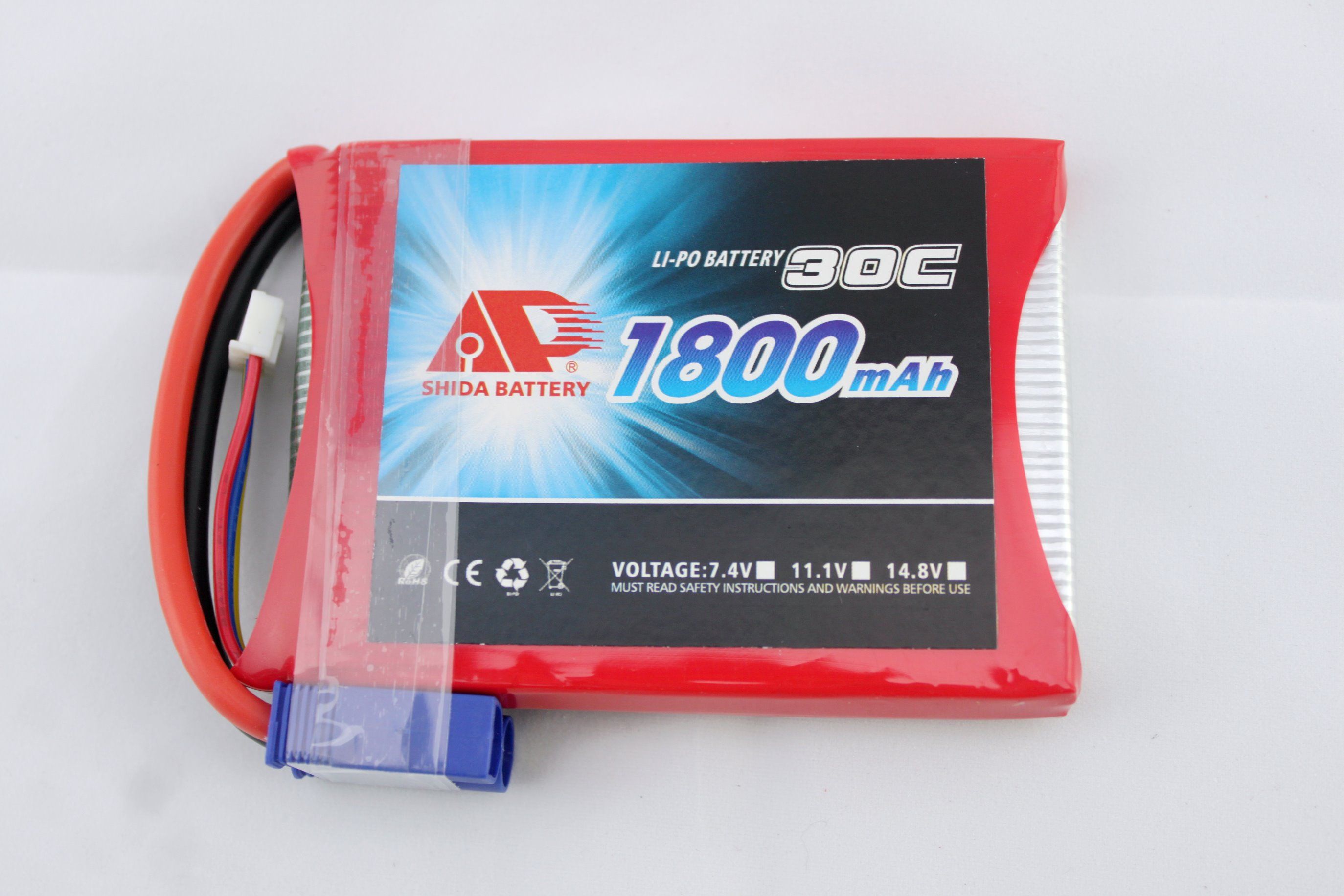 1800mAh 11.1V Lithium Polymer Battery for Car Jump Starter