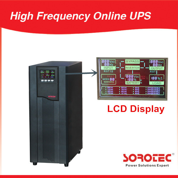 2kVA/1.8kw on Line UPS Support Maximum 3 Units for Parallel Working