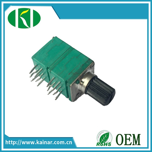 9mm Rotary Potentiometer with 4 Gang Wh9011ap-4