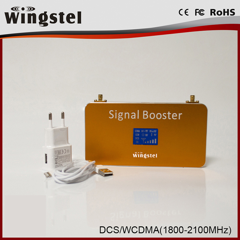 New Design WCDMA 2100MHz 3G Phone Signal Booster with LCD