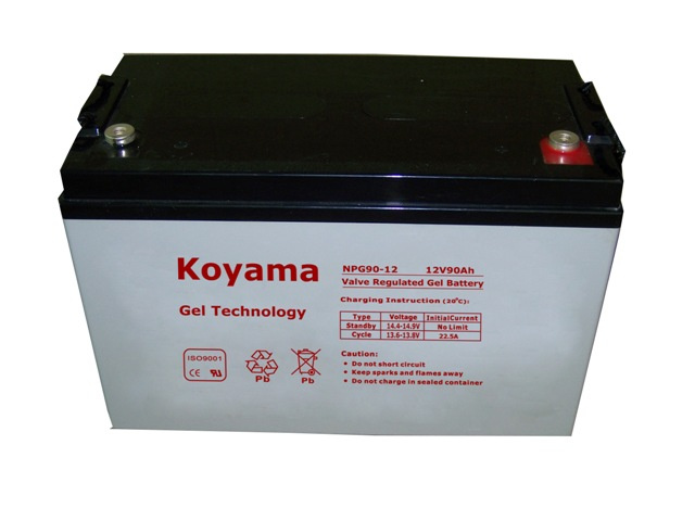 12V90ahsolar Gel Battery