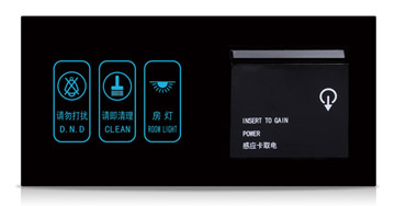Electronic Touch Typedoor Number Plates Control Switch and Power Saver Switch