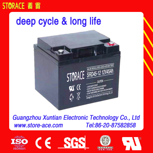 12V 45ah SLA Deep Cycle Battery