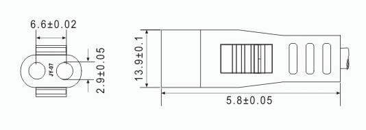 2 Pins China Plug (JY-07)