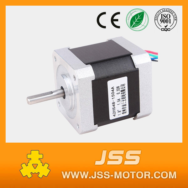 Single Shaft Stepper Motor (stepping motor) with CE for 3D Printing