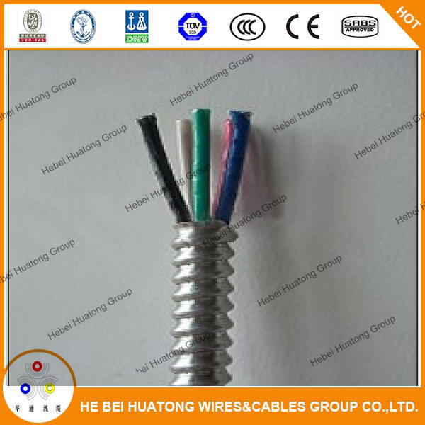 2 Core 3 Core Thhn Core Galvanized Aluminum Alloy Tape Armored Power Cable