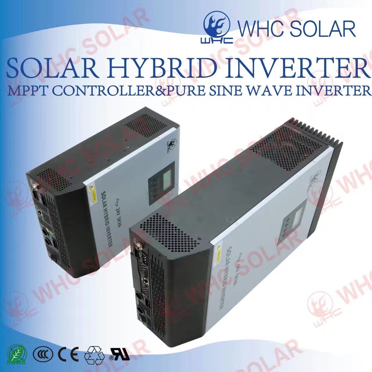 Hybrid Solar Inverter 2000va Built in MPPT