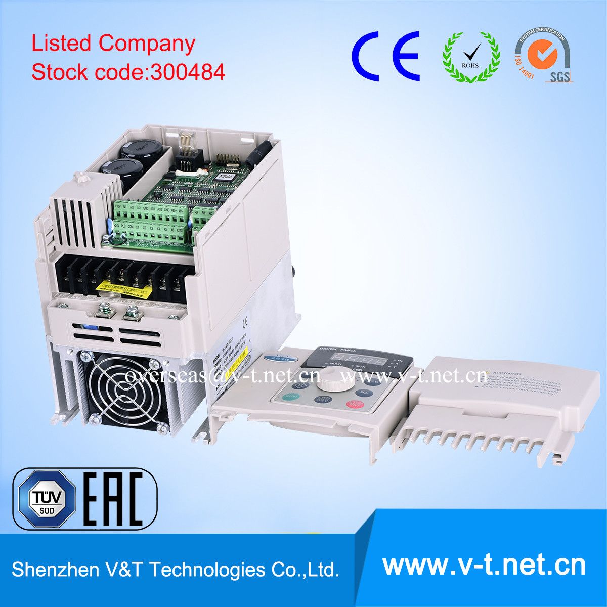 V5-H-4t0.75g Vector Control High Performance Frequency Inverter