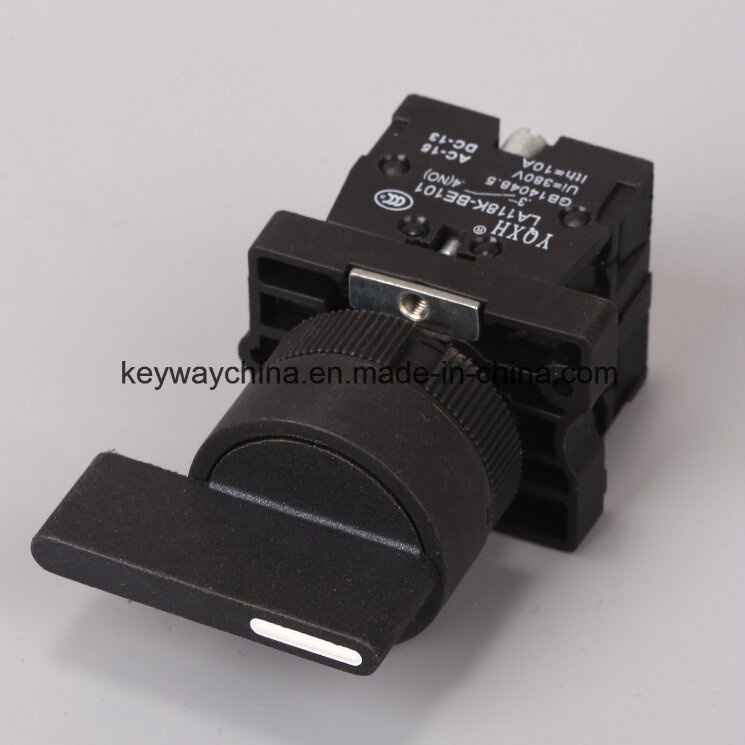 Long Handle Push Button Switch with Keyway Brand