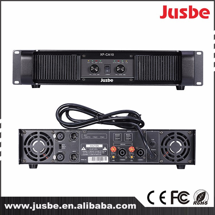 2 Channels 300-1200W Professional Audio IC Power Amplifier