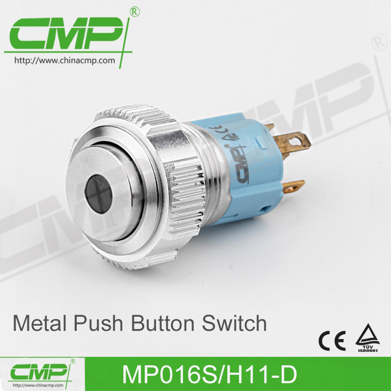 16mm Metal High Head Push Button Switch