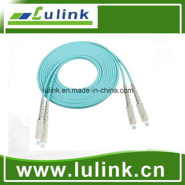 Om3 SC/PC-SC/PC Duplex Fiber Optic Patch Cable
