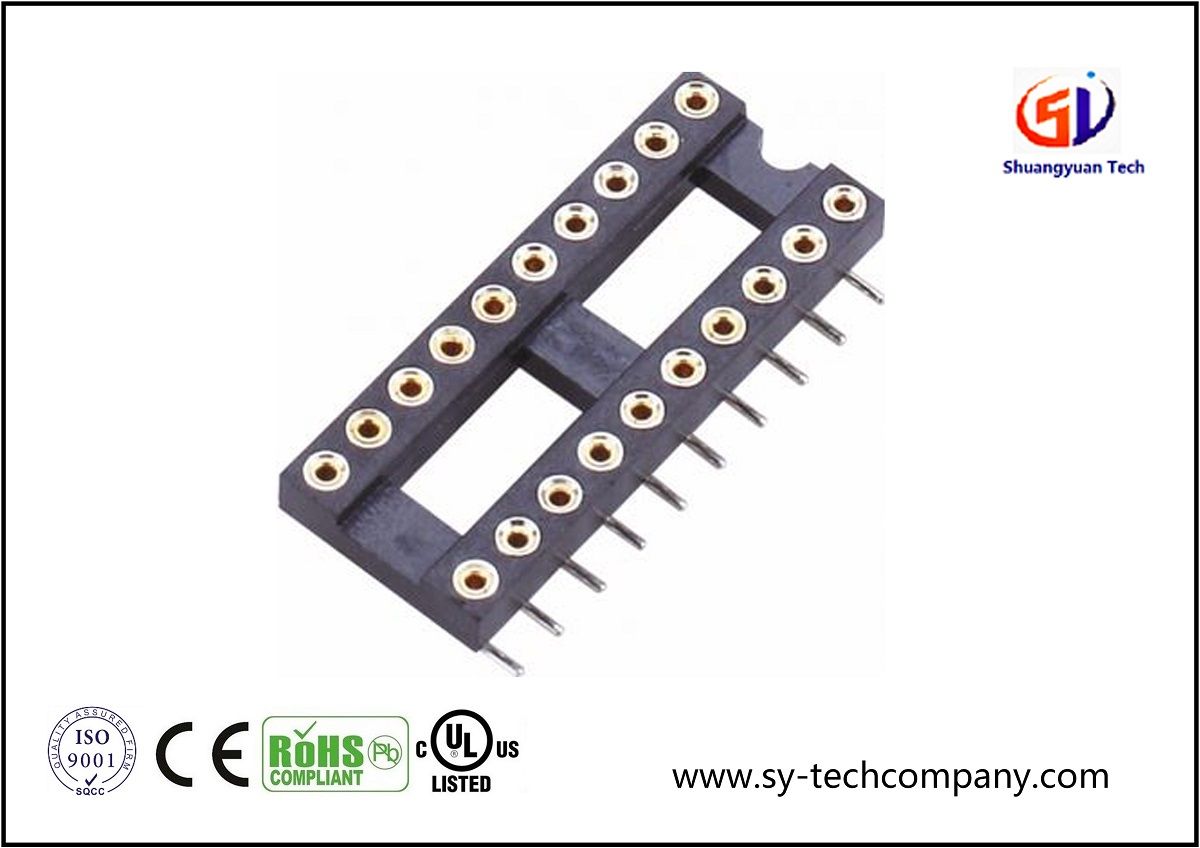 Socket with Row of Pitch 15.24mm