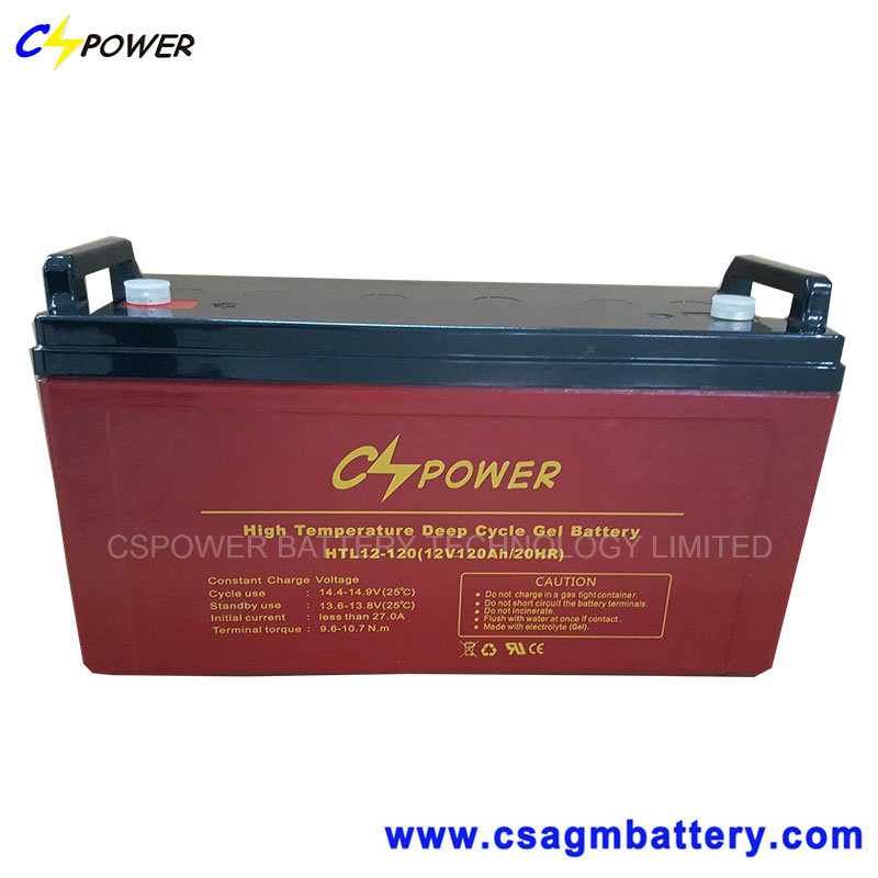 Deep Cycle Free Maintenance Gel Battery for Solar, Htl12-120ah