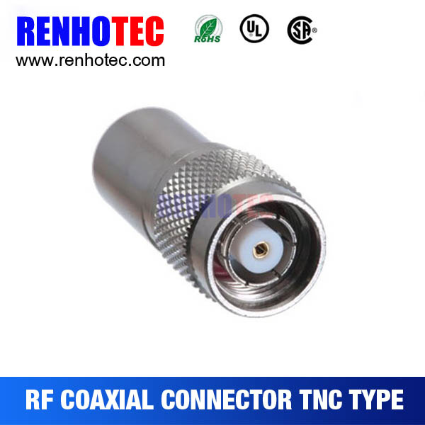 Straight Clamp Type Male TNC Connectors