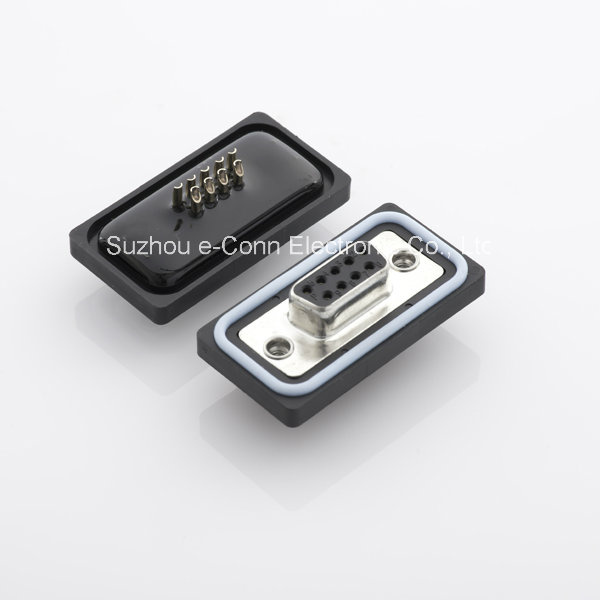 Waterproof D-SUB Retagular Connector