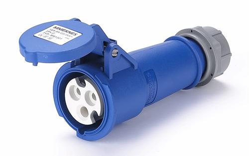 16A 2P+PE IP44 Coupler (MN1321)