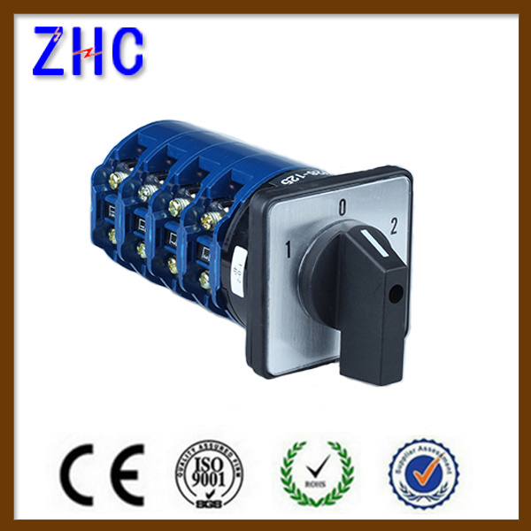 0-1-2-3 4 Position 220V Industrial Universal Panel Selector Changover Cam Rotary Switch