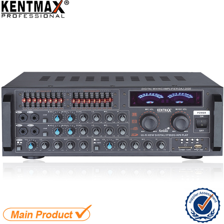 Bluetooth Home Audio System 4 Ohms with USB, SD, FM 2CH